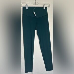 Dark Green High-Waisted Leggings